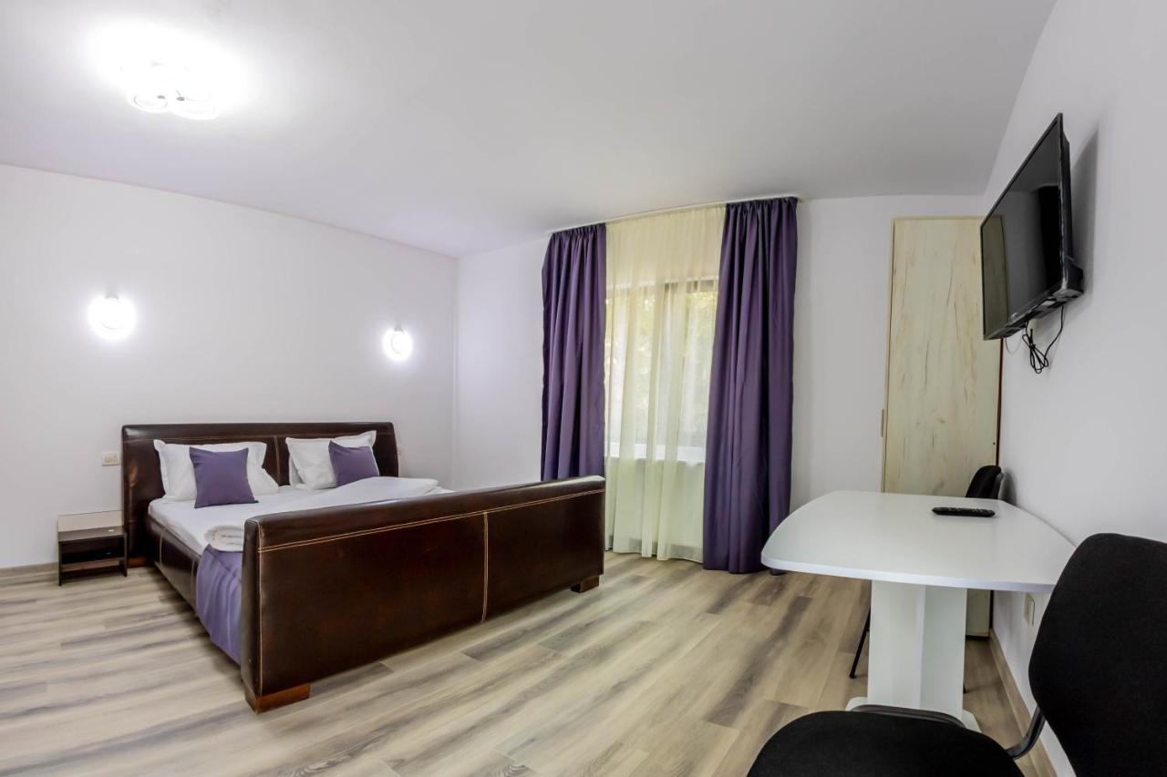 Pensiunea D & Ylan Otel Novaci-Străini Dış mekan fotoğraf