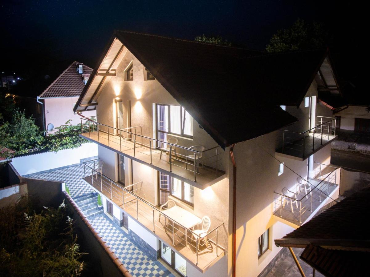 Pensiunea D & Ylan Otel Novaci-Străini Dış mekan fotoğraf