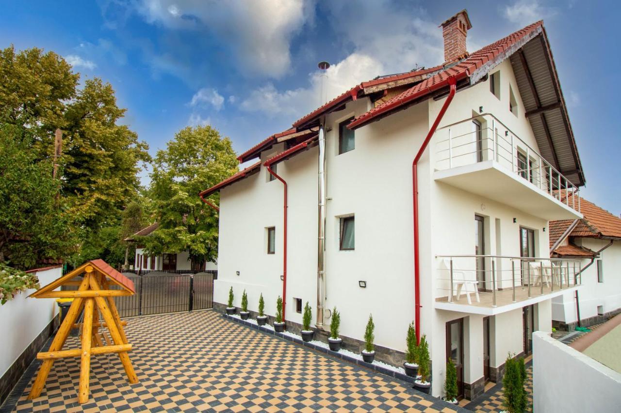 Pensiunea D & Ylan Otel Novaci-Străini Dış mekan fotoğraf
