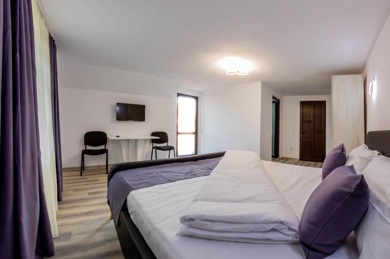Pensiunea D & Ylan Otel Novaci-Străini Dış mekan fotoğraf