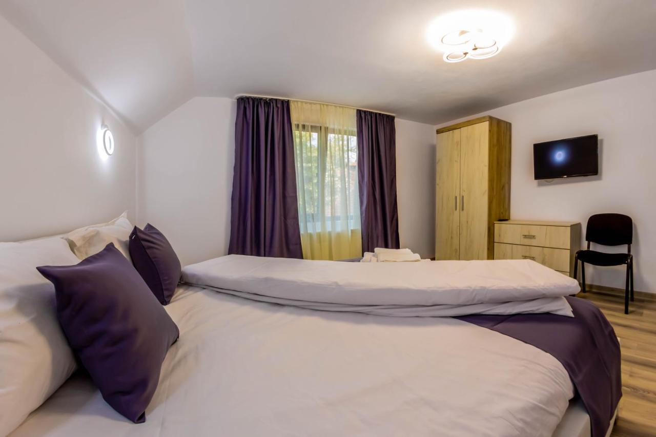 Pensiunea D & Ylan Otel Novaci-Străini Dış mekan fotoğraf