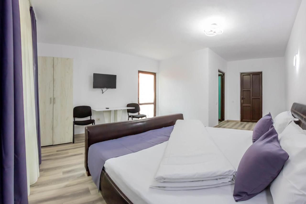 Pensiunea D & Ylan Otel Novaci-Străini Dış mekan fotoğraf