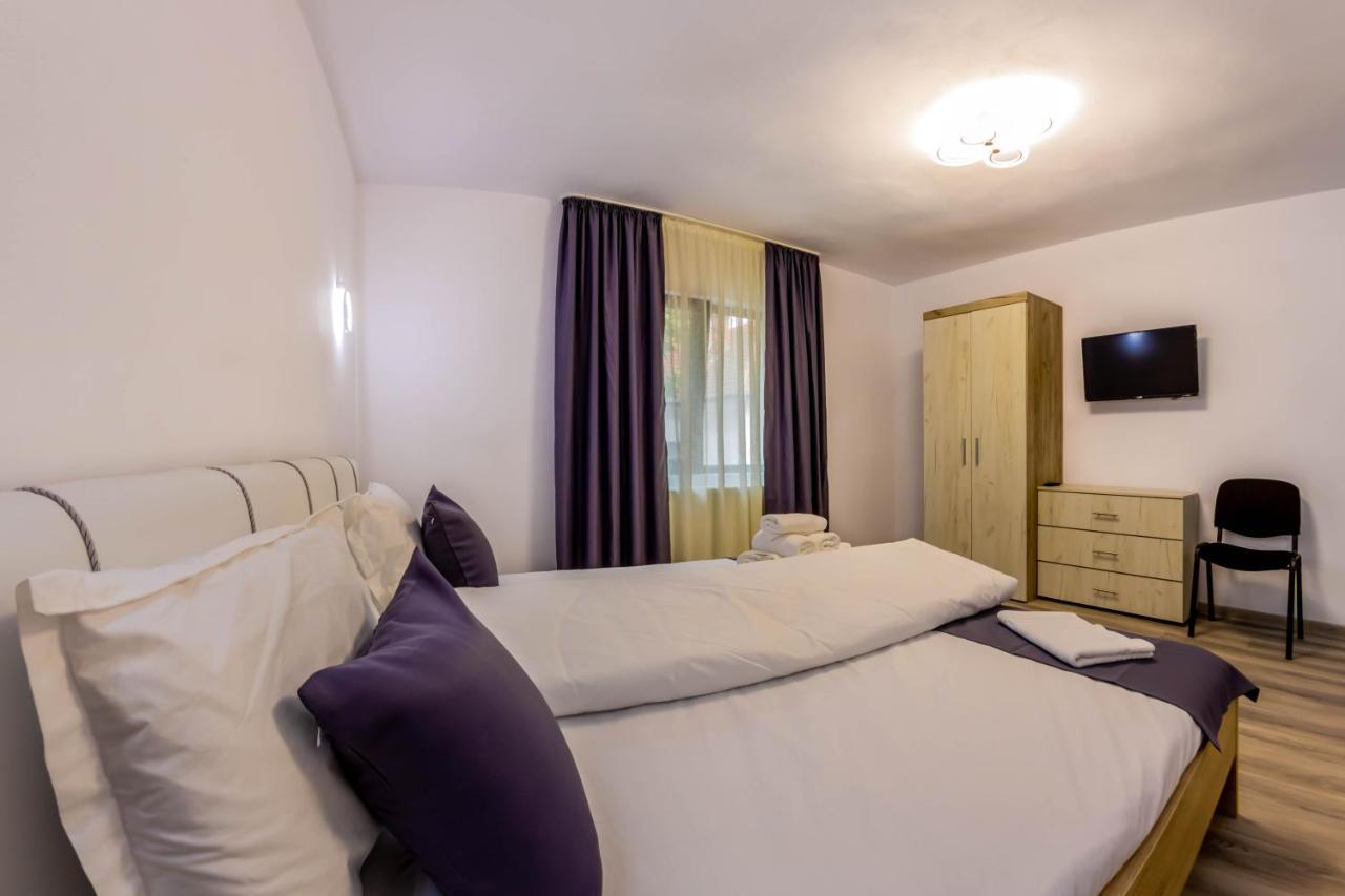 Pensiunea D & Ylan Otel Novaci-Străini Dış mekan fotoğraf