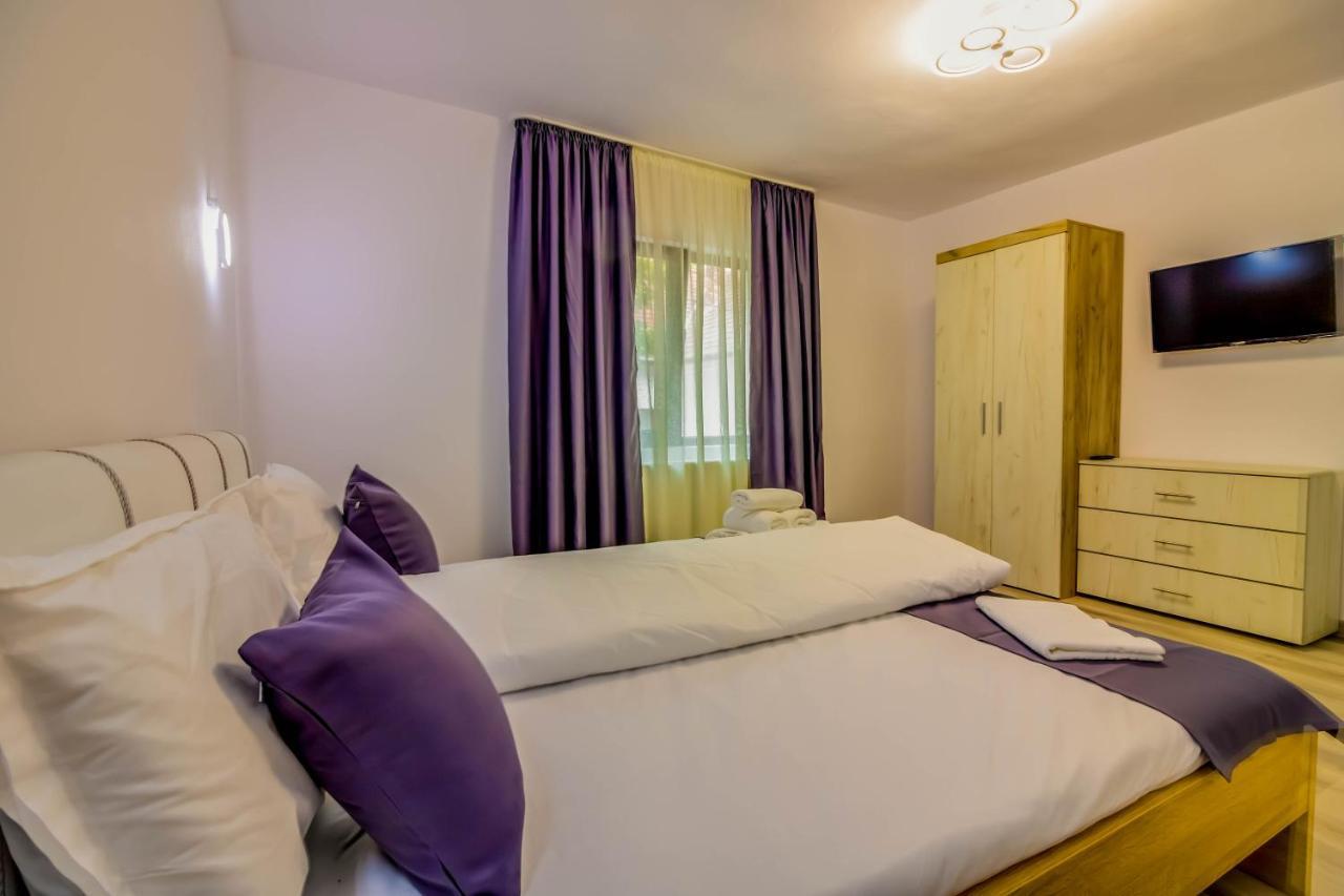 Pensiunea D & Ylan Otel Novaci-Străini Dış mekan fotoğraf