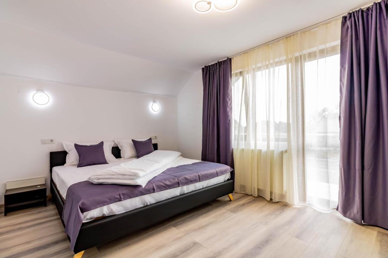 Pensiunea D & Ylan Otel Novaci-Străini Dış mekan fotoğraf